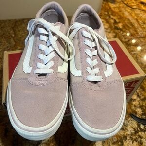 Vans Suede/Canvas Womens Sneakers Size 7 in Violet Ice